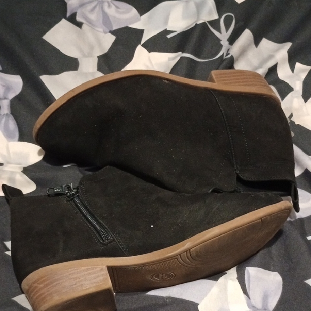Wonder Nation Black Kids Boots